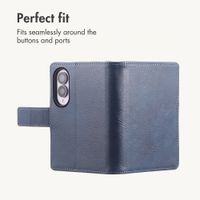 imoshion Luxury Bookcase Samsung Galaxy Z Fold 8 - Dark Blue