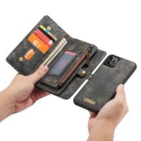 CaseMe Luxe Lederen 2 in 1 Portemonnee Bookcase iPhone 11 Pro