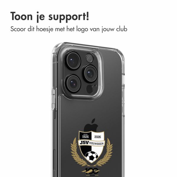 Clear Backcover Apple iPhone 16 Pro - JSV Nieuwegein