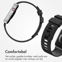 imoshion Siliconen bandje Xiaomi Smart Band 9 / 8 Pro / Redmi Watch 6 / 5 / 4 - Zwart
