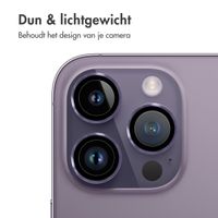 imoshion 2 Pack Camera lens protector Apple iPhone 14 Pro / 14 Pro Max - Paars