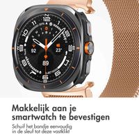 imoshion Milanees magnetisch bandje Samsung Galaxy Watch Ultra (2024/2025) - Rosé Goud
