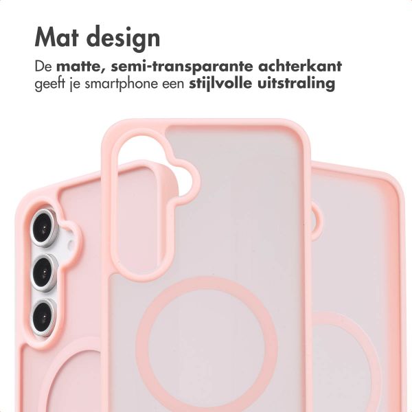 imoshion Color Guard Backcover met MagSafe Samsung Galaxy S24 FE - Lichtroze