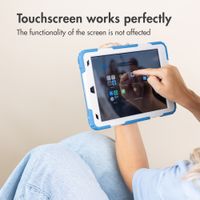 imoshion Rugged Kidsproof Back Cover Apple iPad 11 (2025) 11 inch A16 / iPad 10 (2022) 10.9 inch - Blue
