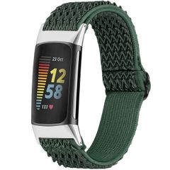 imoshion Elastisch nylonbandje Fitbit Charge 5 - Groen