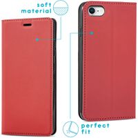imoshion Slim Folio Bookcase Apple iPhone SE (2022 / 2020) / 8 / 7 - Rood