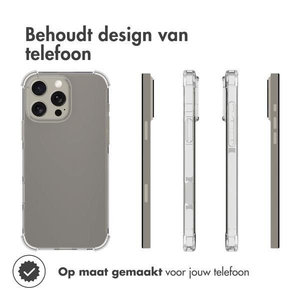 imoshion Shockproof Case Apple iPhone 16 Pro Max - Transparant