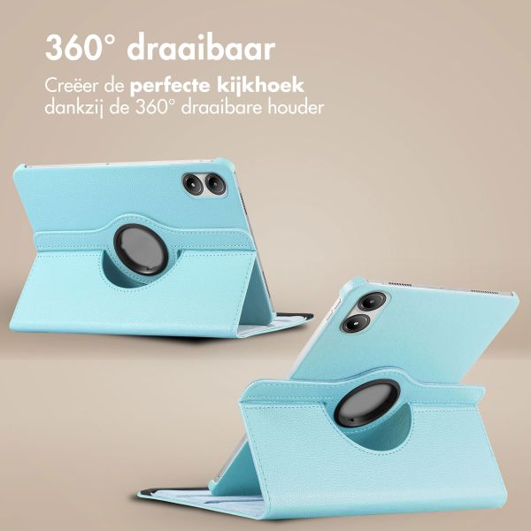 imoshion 360° draaibare Bookcase Xiaomi Redmi Pad Pro / POCO Pad - Lichtblauw