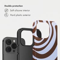 Selencia Vivid Case Apple iPhone 14 Pro - Dream Swirl Chocolate