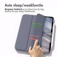 imoshion Magnetic Bookcase Apple iPad Pro 12.9 (2022) / Pro 12.9 (2021) / Pro 12.9 (2020) - Lavender