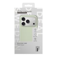iDeal of Sweden Silicone Case met MagSafe Apple iPhone 18 Pro / 17 Pro - Sage Green