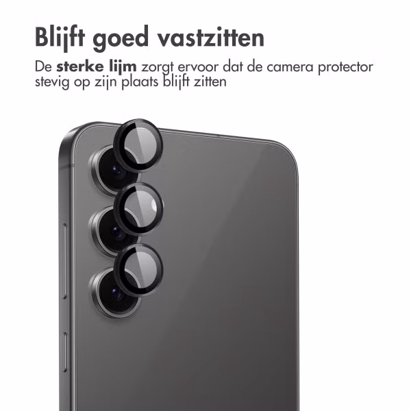 imoshion 2 Pack Camera lens protector voor de Samsung Galaxy S25 FE - Zwart