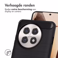 imoshion Brushed Backcover OnePlus 13R - Zwart