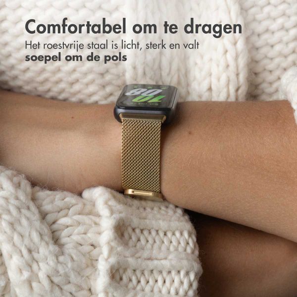 imoshion Milanees magnetisch bandje Samsung Galaxy Fit 3 - Goud