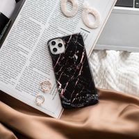 Burga Tough Backcover iPhone 14 - Rose Gold Marble