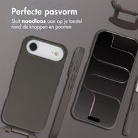 imoshion Color Backcover met afneembaar koord met MagSafe Apple iPhone Air - Black Coffee