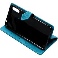 Mandala Bookcase Huawei Y7 (2019) - Turquoise