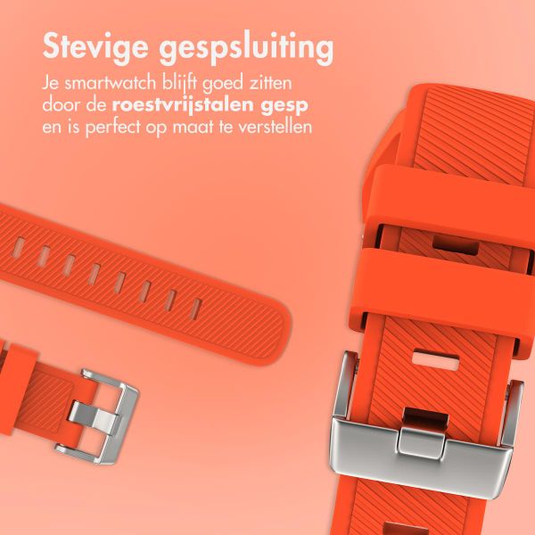 imoshion Flexibel Siliconen bandje - Universeel 20 mm aansluiting - Oranje