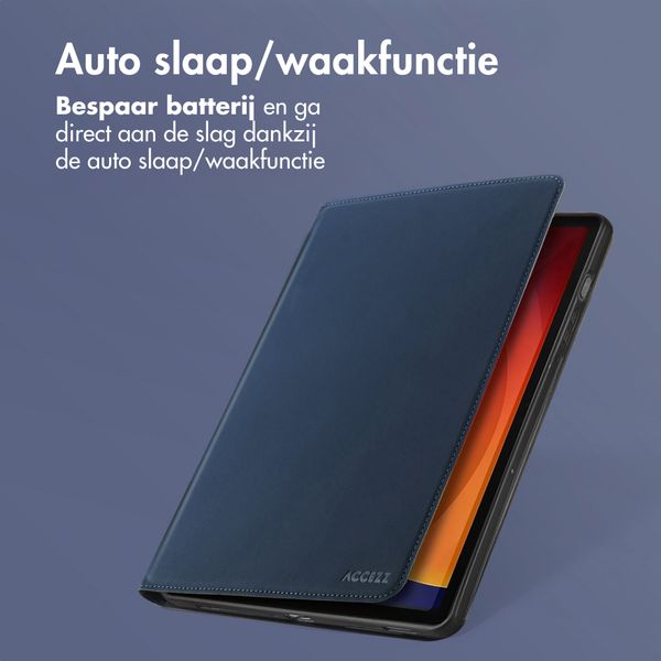 Accezz Classic Tablet Case Samsung Galaxy Tab S10 Lite / S9 11.0 inch / Tab S10 FE / S9 FE 10.9 inch - Donkerblauw