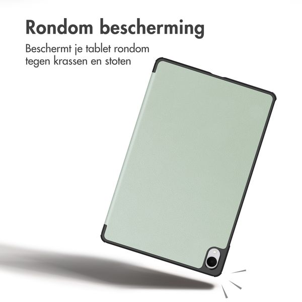 imoshion Trifold Bookcase Samsung Galaxy Tab S11 - Lichtgroen