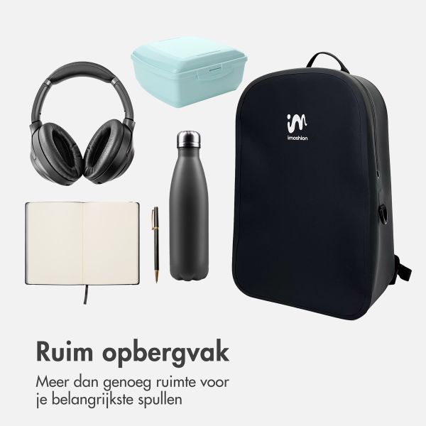 imoshion Air-Tight Waterproof rugzak 16L - Medium - Zwart