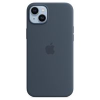 Apple Silicone Back Cover with MagSafe Apple iPhone 14 Plus - Storm Blue