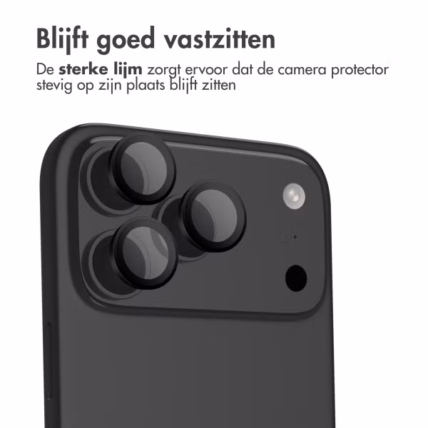 imoshion 2 Pack Camera lens protector Apple iPhone 17 Pro / 17 Pro Max - Zwart