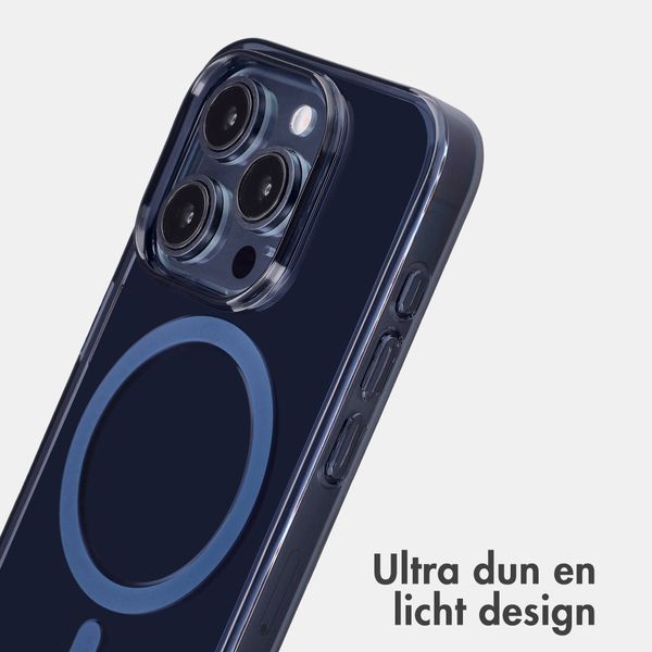 Accezz Lite Backcover met MagSafe Apple iPhone 15 Pro - Donkerblauw