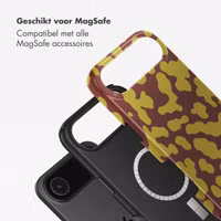 Selencia Vivid Backcover met MagSafe Apple iPhone Air - Moo'd Olive Dust