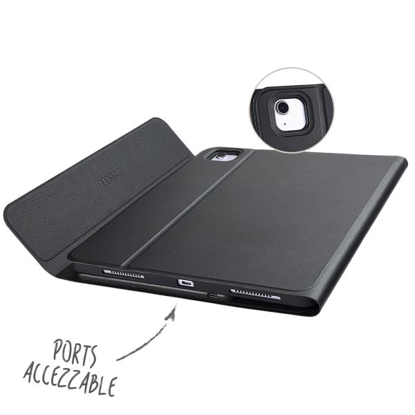 Accezz Bluetooth Keyboard Book Case Apple iPad Air 13 inch (2026) M4 / (2025) M3 / (2024) M2 - QWERTY / NL - Black