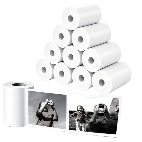 imoshion Printpapier voor de Kids Camera met Fotoprinter 10-pack - Wit