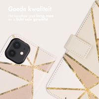 imoshion Design Bookcase Apple iPhone 11 - Beige Graphic