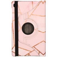 imoshion 360° Draaibare Design Bookcase Galaxy Tab A7 Lite - Pink Graphic