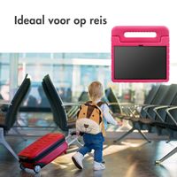 imoshion Kidsproof Backcover met handvat iPad 11 (2025) 11 inch / iPad 10 (2022) 10.9 inch - Roze