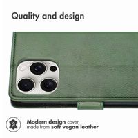 imoshion Luxury Bookcase Apple iPhone 16 Pro Max - Green