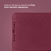 imoshion Kids-Proof Back Cover with Handle Apple iPad 9 (2021) 10.2 inch / iPad 8 (2020) 10.2 inch / iPad 7 (2019) 10.2 inch - Velvet Plum