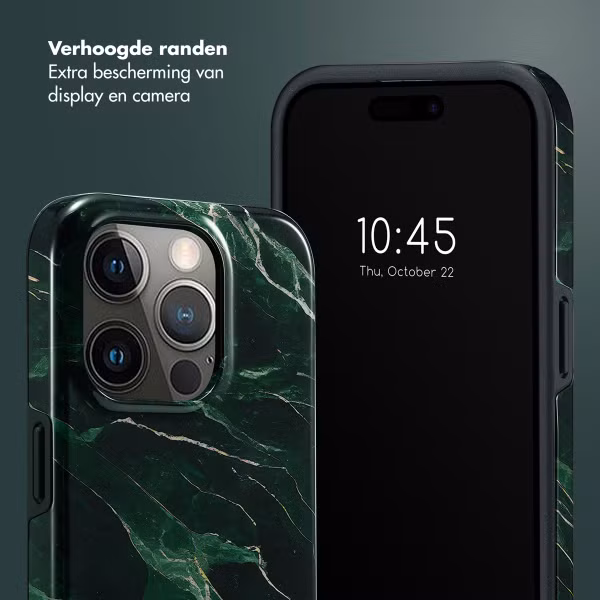 Selencia Vivid Backcover Apple iPhone 15 Pro - Chic Marble Quartz