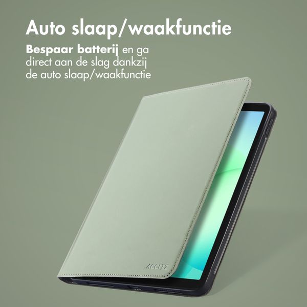 Accezz Classic Tablet Case Samsung Galaxy Tab A11 Plus - Groen