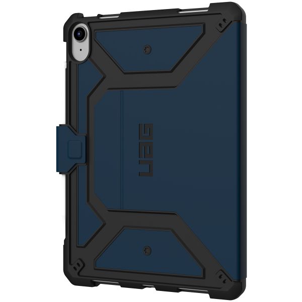 UAG Metropolis Bookcase Apple iPad 11 (2025) 11 inch A16 / iPad 10 (2022) 10.9 inch - Blauw