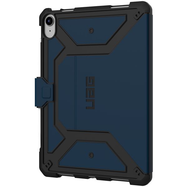 UAG Metropolis Bookcase iPad 10 (2022) 10.9 inch - Blauw