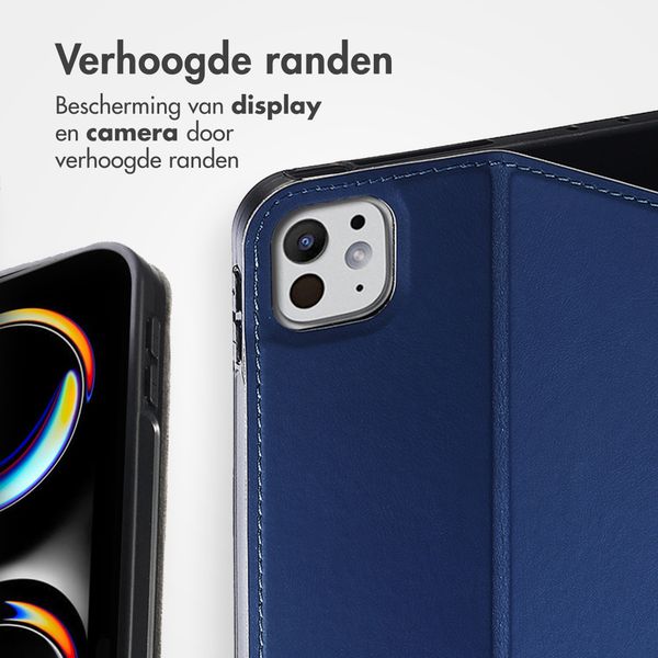 Accezz Classic Tablet Case Apple iPad Pro 13 (2025) M5 / (2024) M4 - Donkerblauw