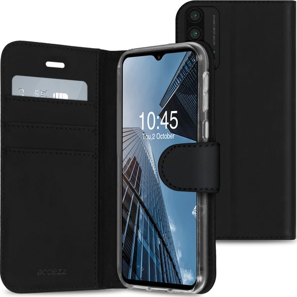 Accezz Wallet Softcase Bookcase Xiaomi Redmi 9T - Zwart