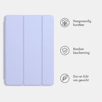 imoshion Trifold Bookcase Samsung Galaxy Tab A11 / A9 8.7 inch - Lila