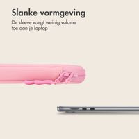 imoshion Laptophoes met opbergvak 13 inch - Laptopsleeve - Candy Pink