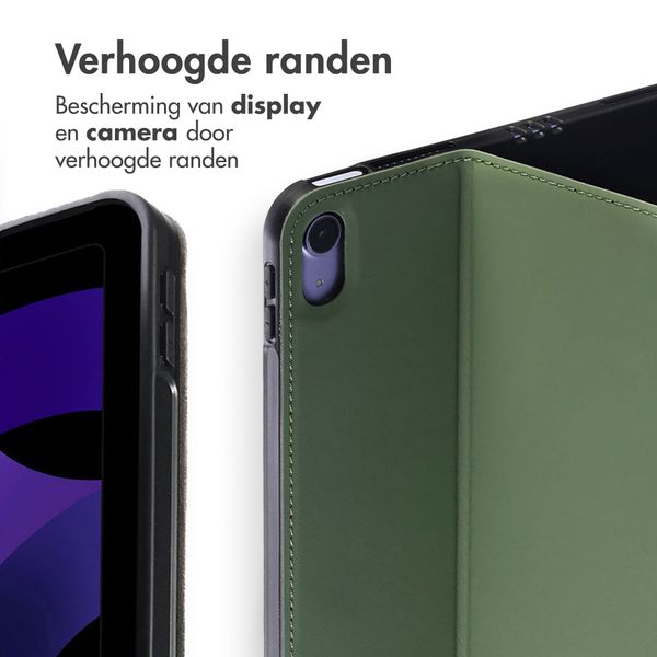 Accezz Classic Tablet Case Apple iPad Air 11 inch (2025) M3 / (2024) M2 / Air 5 (2022) / Air 4 (2020) - Groen