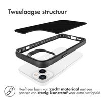 imoshion Rugged Hybrid Carbon Case Apple iPhone 13 - Zwart