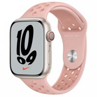 Apple Nike Sport Band Apple Watch Series 1 t/m 11 / SE / Ultra (44/45/46/49 mm) - Pink Oxford