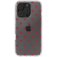 imoshion Design hoesje Apple iPhone 16 Pro - Red Hearts