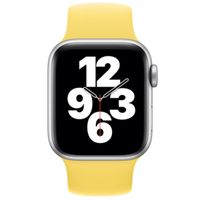Apple Siliconen solobandje Apple Watch | 44/45/46/49 mm - Maat 8 - Ginger