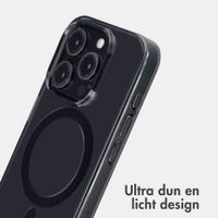Accezz Lite Backcover met MagSafe Apple iPhone 15 Pro - Smokey Clear